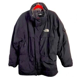 The north face men’s Black 4xl Hyvent goose down parka jacket
